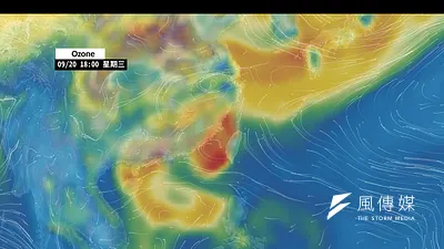 氣象專家彭啟明說,這次空污是由於「強烈的陽光把污染物重新再化學反應一次」,很難有立即解決方案,通常只有等待大氣條件改變是最快的。(取自「氣象達人彭啟明」粉專)