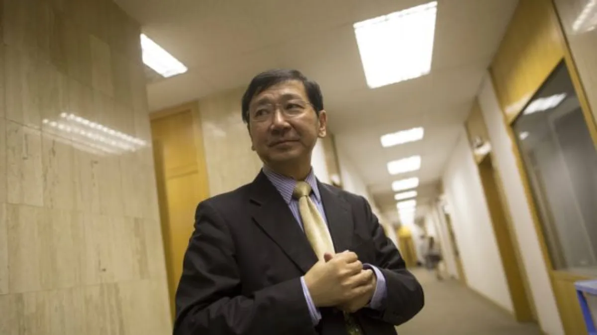香港大學法律學院前院長陳文敏週四首次於公開場合談及副校長風波一事。(BBC中文網)