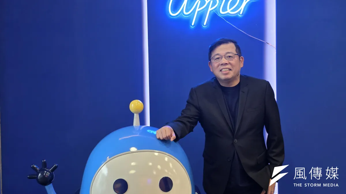Appier共同創辦人暨執行長游直翰。(魏鑫陽攝)