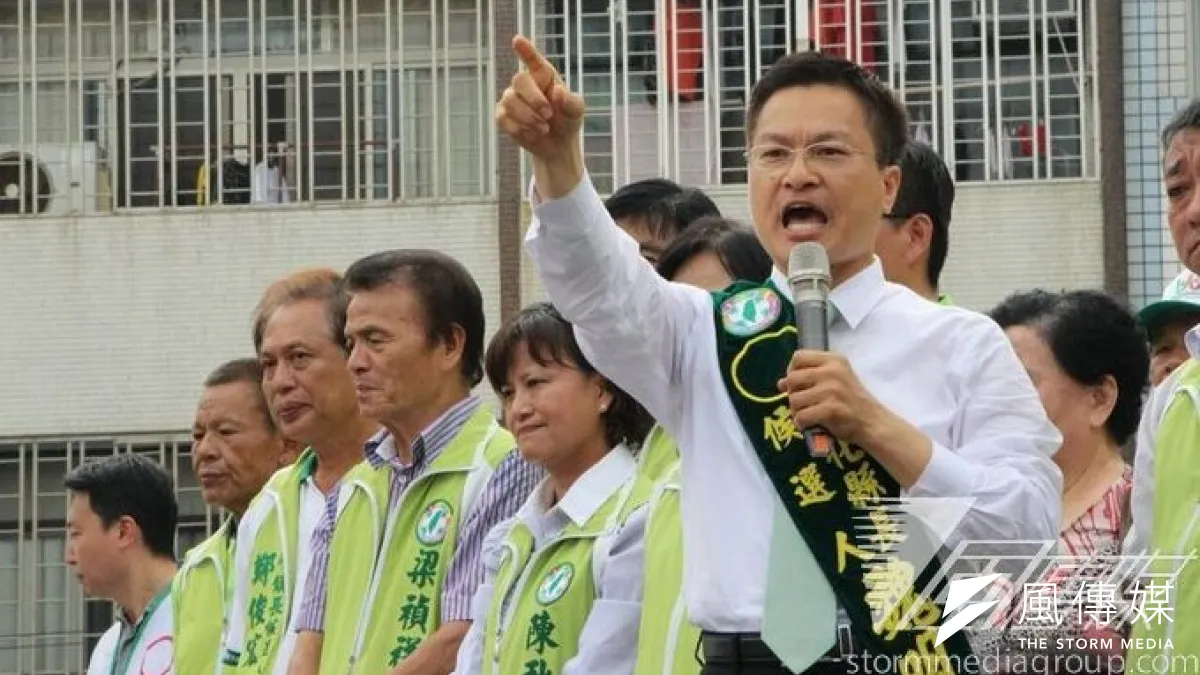民進黨彰化縣長候選人魏明谷(葉信菉攝)