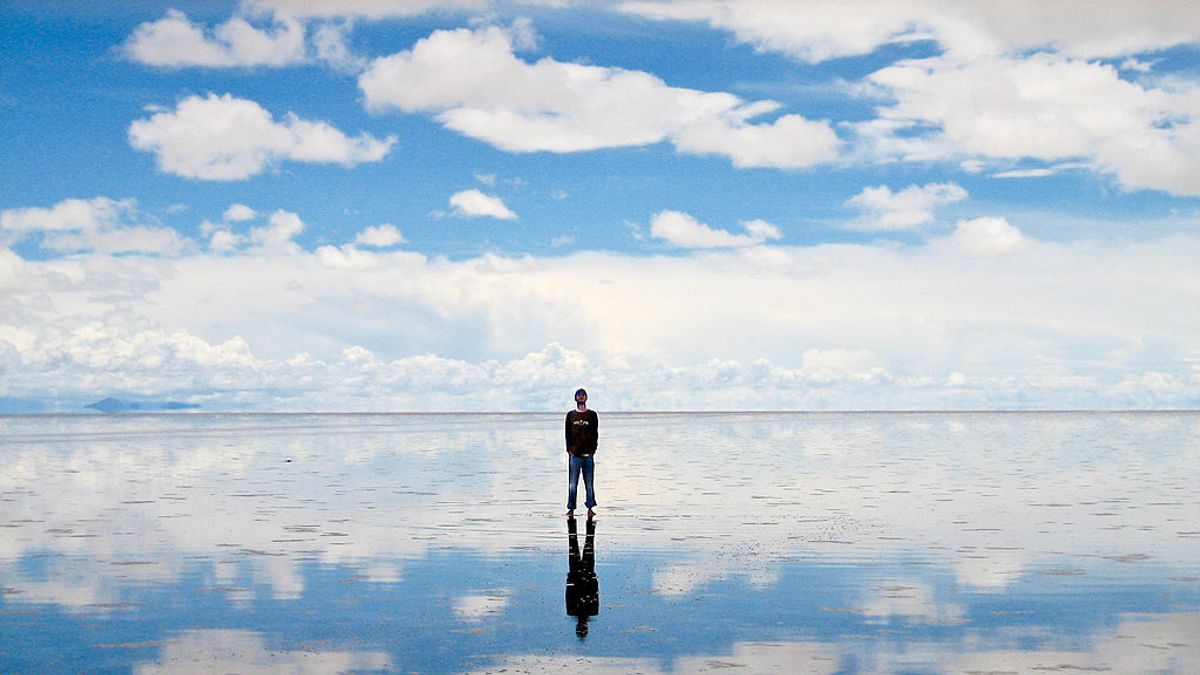 天空之鏡,世界上最大的鹽湖(圖/ Chechevere@WIKI) 天空之鏡,世界上最大的鹽湖(圖/ Chechevere@WIKI)