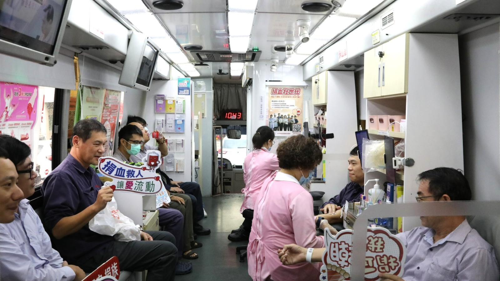 大林煉油廠熱血響應公益捐血! 53人挽袖募集2萬1750CC守護生命