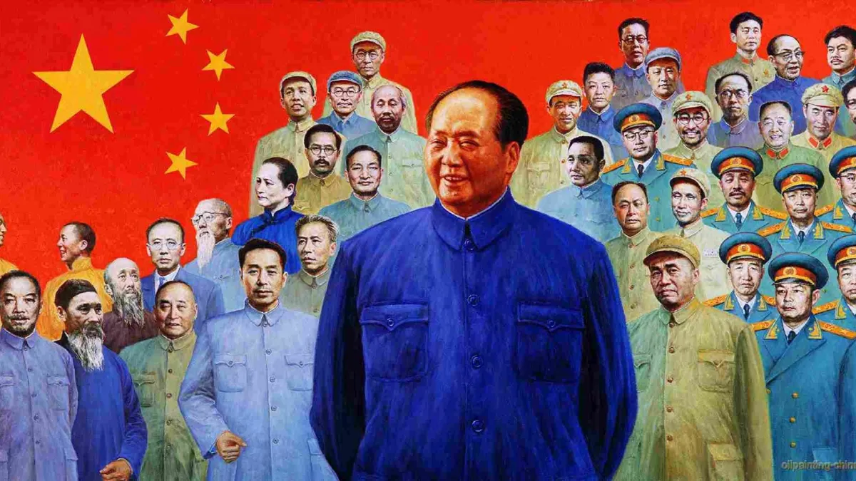 「緊跟」曾是政治口號。(取自網路)