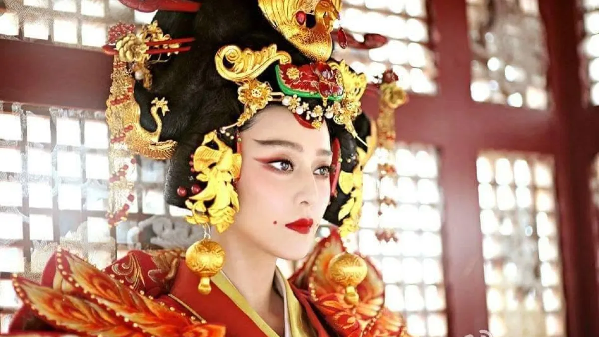 唐代極具代表性的妝容技術「面厴」在古代後宮中,是嬪妃與皇帝之間不能說的「侍寢神秘暗號」。(圖/取自武媚娘傳奇)