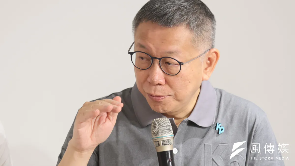 美麗島電子報總統大選民調顯示,民眾黨主席柯文哲遭國民黨對手侯友宜超車,引發各界關注。(資料照,柯承惠攝)
