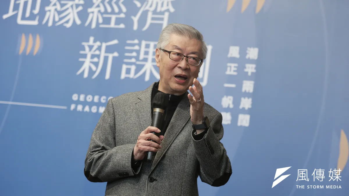 財團法人新世代金融基金會董事長陳冲表示,在關稅談判,川普只有「連橫」一招。(資料照,柯承惠攝)