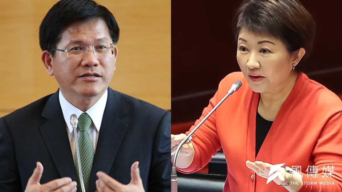 台中市長選情張,民進黨台中市長參選人林佳龍(曾家祥攝)與國民黨參選人盧秀燕(顏麟宇攝)進入最後決戰。(風傳媒合成)