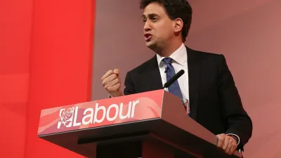 英國工黨領導人米勒班(Ed Miliband)有機會成為新任首相