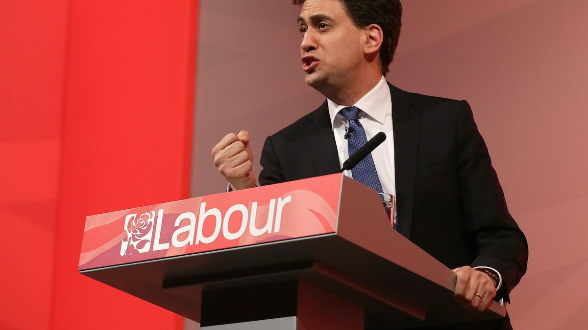 英國工黨領導人米勒班(Ed Miliband)有機會成為新任首相 英國工黨領導人米勒班(Ed Miliband)有機會成為新任首相