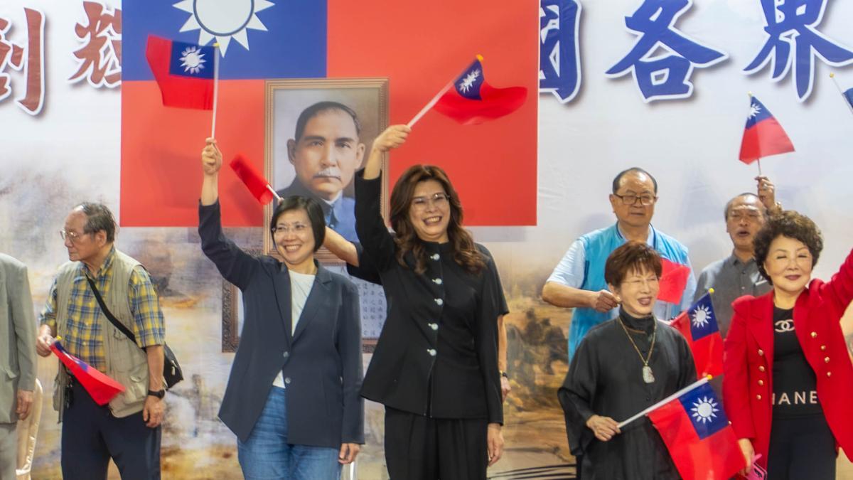 徐欣瑩出席七七抗戰紀念活動 高喊:為新竹縣衝鋒陷陣