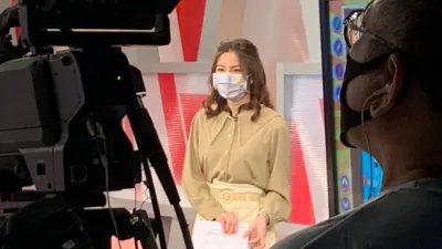美女博士許藍方被爆出不倫戀。(資料照,取自許藍方臉粉絲頁)