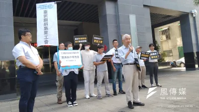 高鐵延伸宜蘭,8月20日環評通過,但留下許多爭議,前交通部長賀陳旦與民間團體,舉行記者會,要求重新評估。(圖/作者提供)