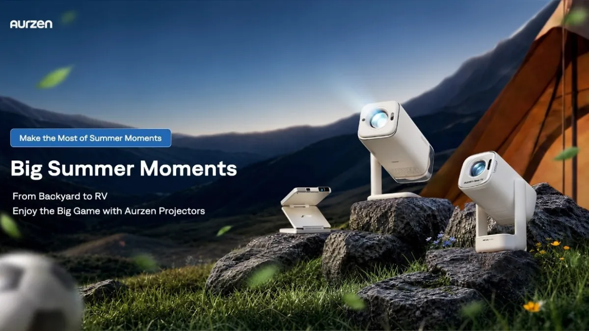 Make the Most of Summer Moments: Aurzen Transforms Backyards and Campsites into Open-Air Stadiums