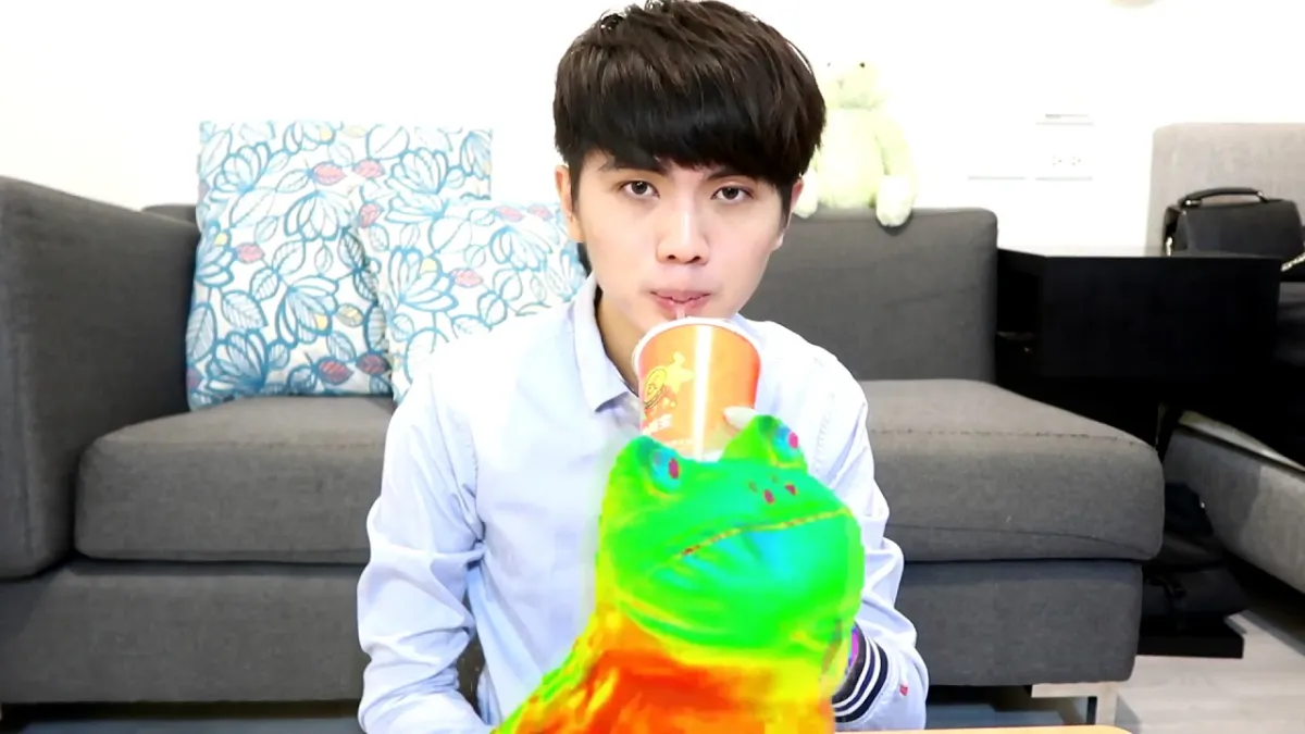 陳姓男子不久前在youtube上發布了一則影片,討論度高卻引發眾怒。(圖/想想論壇提供|網路截圖)