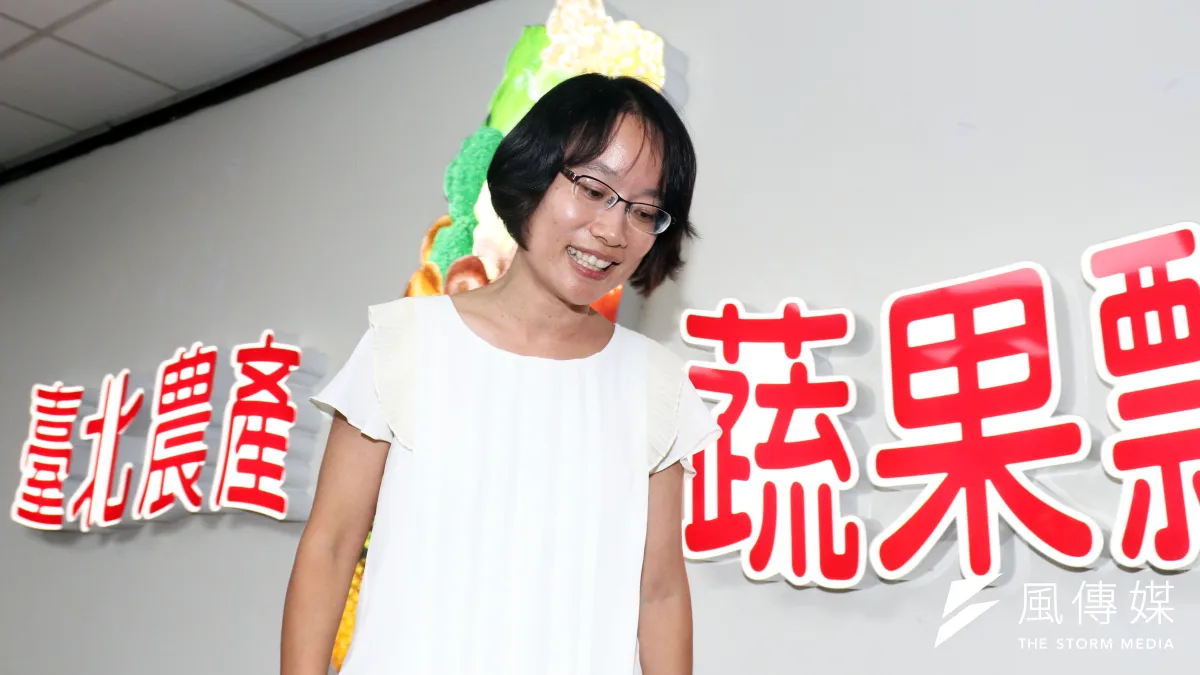 台北農產運銷公司發聲明表示總經理吳音寧適任。(資料照片,蘇仲泓攝)