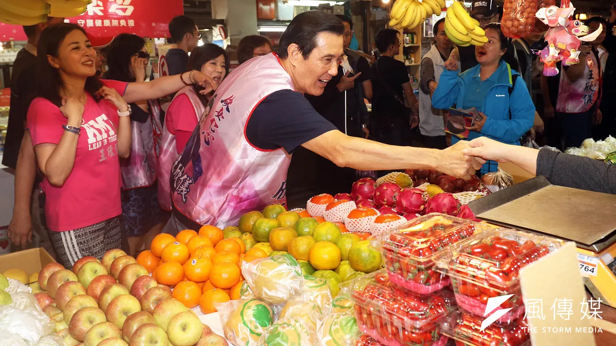 前總統馬英九出版回憶錄,被傳與2020總統選舉有關。(蘇仲泓攝)