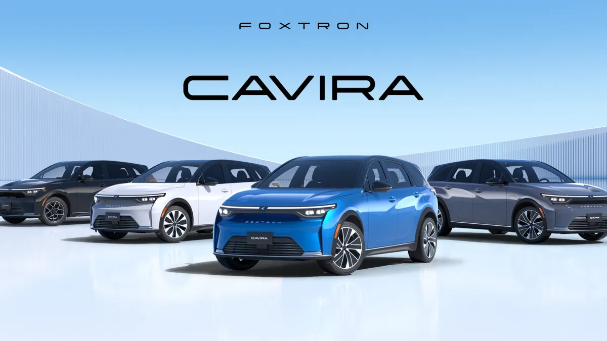 FOXTRON純電行旅CAVIRA正式在台灣市場上市,入門即滿配顛覆同級。