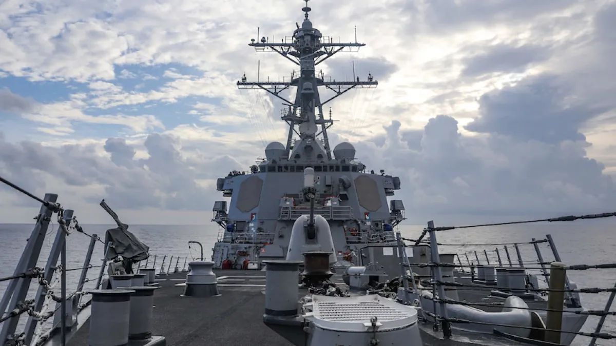中方指控美軍「班福特號」驅逐艦(圖)「擅闖」西沙領海。(美國海軍官網)