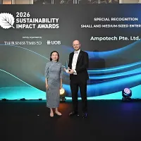 Ampotech Receives Special Recognition Award at Sustainability Impact Awards 2026 for Advancing AI-Enabled Decarbonisation Ampotech Receives Special Recognition Award at Sustainability Impact Awards 2026 for Advancing AI-Enabled Decarbonisation