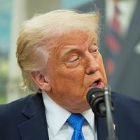 アメリカ大統領トランプ。(AP) アメリカ大統領トランプ。(AP)