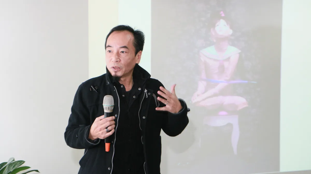 文化部與西班牙「馬德里現代數位科技影音藝術節」(MADATAC)合作,並邀請台灣藝術家吳天章到當地參展。(文化部提供)