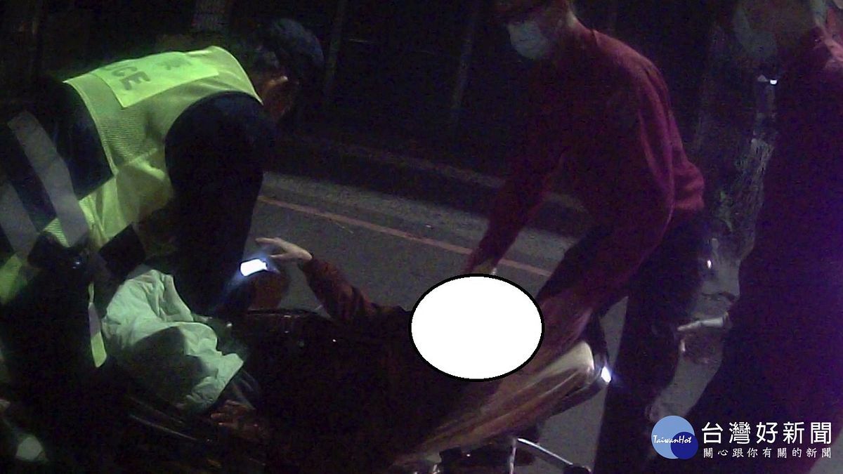 台北不是我的家!老翁返鄉途中昏倒 警火速救援 台北不是我的家!老翁返鄉途中昏倒 警火速救援