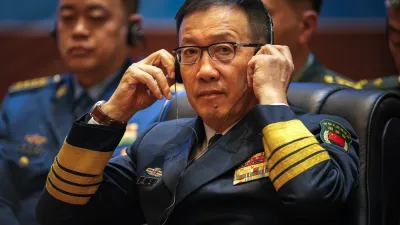中國國防部長董軍。(美聯社)