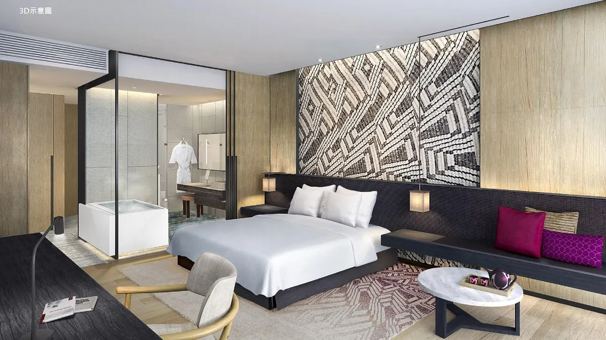 台南大員皇冠假日酒店慶開幕推優惠住房方案。(圖/台南大員皇冠假日酒店提供)