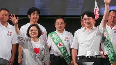 為了因應2016總統大選,民進黨已開始展開組織調整。(資料照片,余志偉攝)