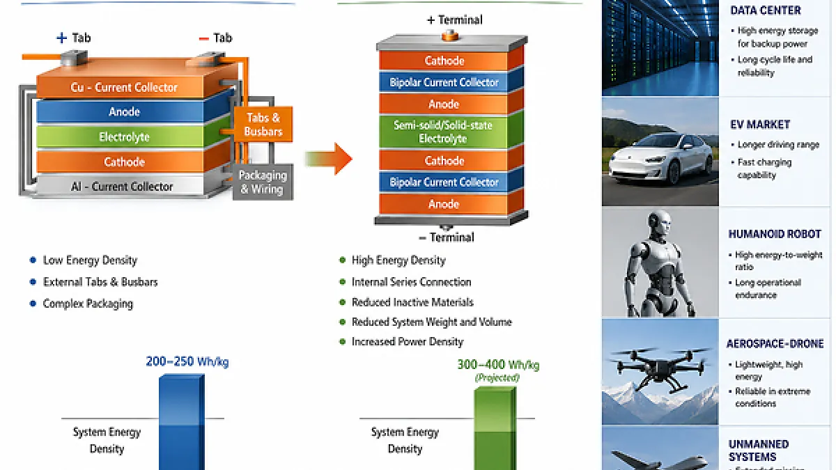 Solidion Technology Announced AI-Assisted Design and Manufacturing Technology of Bipolar Solid-State Batteries for Space Vehicles, Ground, Sea, Air and Infrastructure