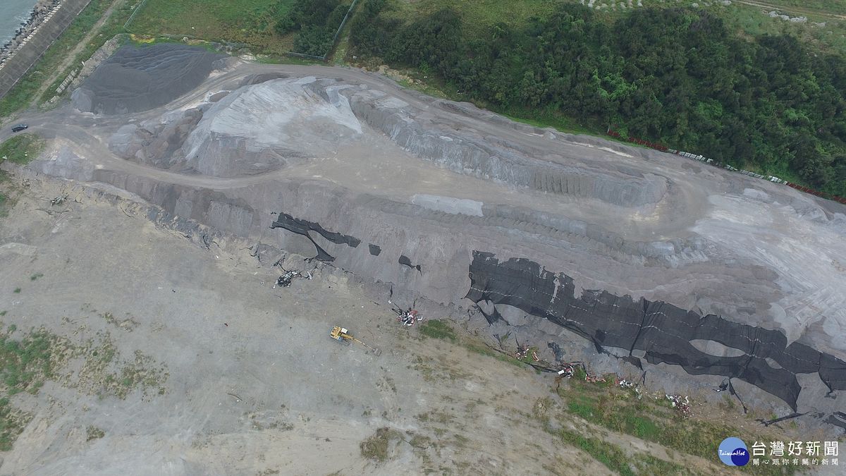鷹眼抓空汙 中市查獲非法堆置場 鷹眼抓空汙 中市查獲非法堆置場