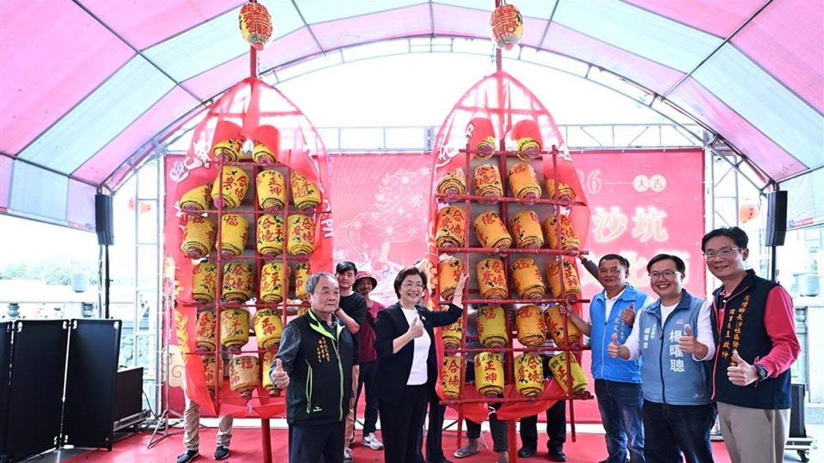 全國唯一百年民俗迎燈排 「2026白沙坑迎燈排文化節」3/1-3/3登場