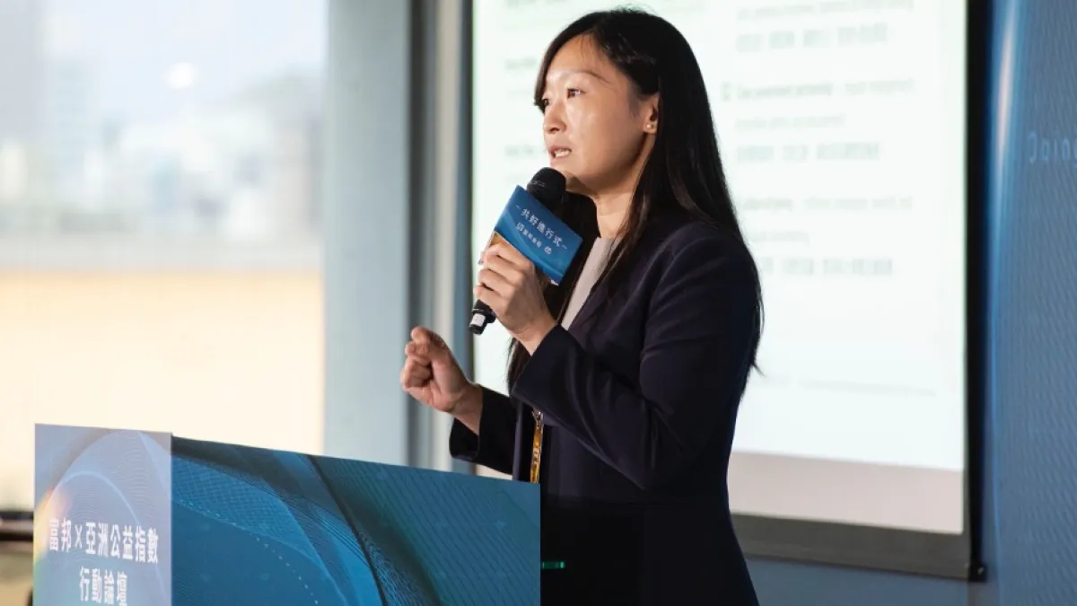CAPS大中華地區研究與諮詢總監江安琪形容,《亞洲公益指數》如同亞洲公益部門的「體檢報告」,希望讓個人與企業的善意,從一次性的投入發展為長期且具策略性的行動。