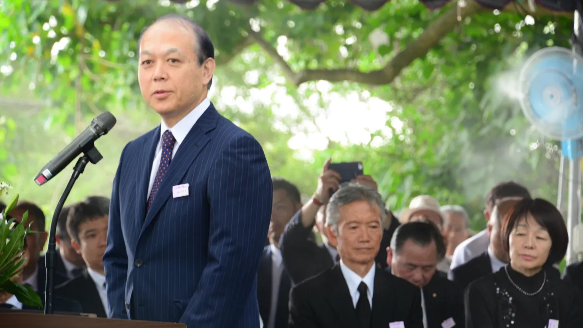 八田與一追思會 長孫八田修一:台日情誼永固