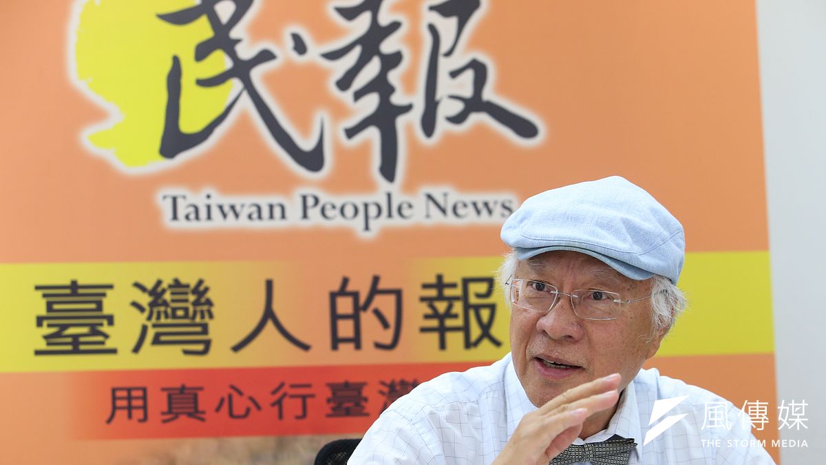 《民報》創辦人陳永興說,從6年前《民報》創辦到如今,實在已經累了,但他仍舊想堅持下去。(顏麟宇攝) 《民報》創辦人陳永興說,從6年前《民報》創辦到如今,實在已經累了,但他仍舊想堅持下去。(顏麟宇攝)