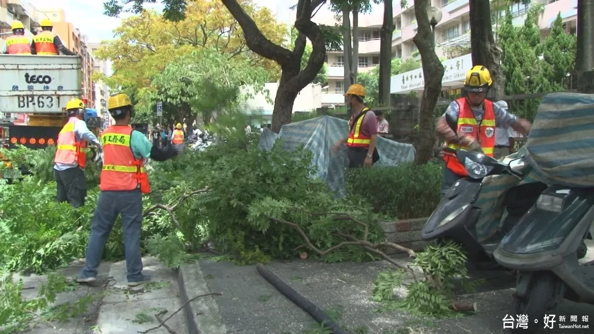 北市工務局動員上千人力 盼颱風災害降至最低