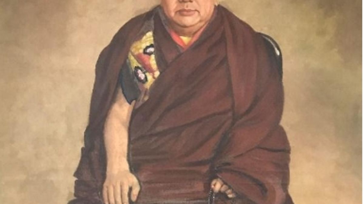 大國師章嘉呼圖克圖(作者提供) 大國師章嘉呼圖克圖(作者提供)