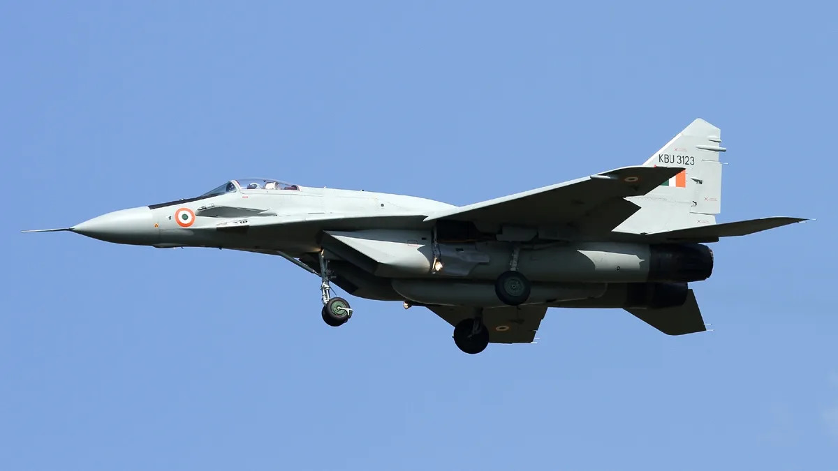 印度空軍的MiG-29。(aztonyx@Wikipedia/CC BY 2.0)