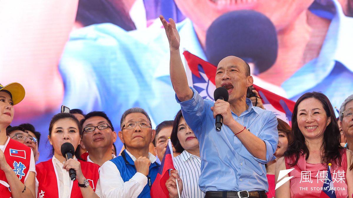 20190601-高雄市長韓國瑜1日出席凱道「決戰2020,贏回台灣」全國團結造勢大會。(顏麟宇攝) 20190601-高雄市長韓國瑜1日出席凱道「決戰2020,贏回台灣」全國團結造勢大會。(顏麟宇攝)