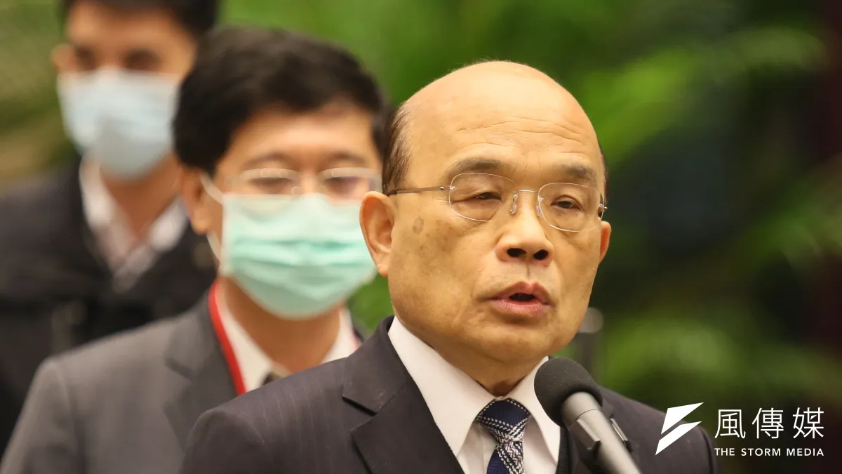 行政院長蘇貞昌表示,進口萊豬是要爭取台灣進入跨太平洋夥伴全面進步協定(CPTPP)。(資料照,柯承惠攝)