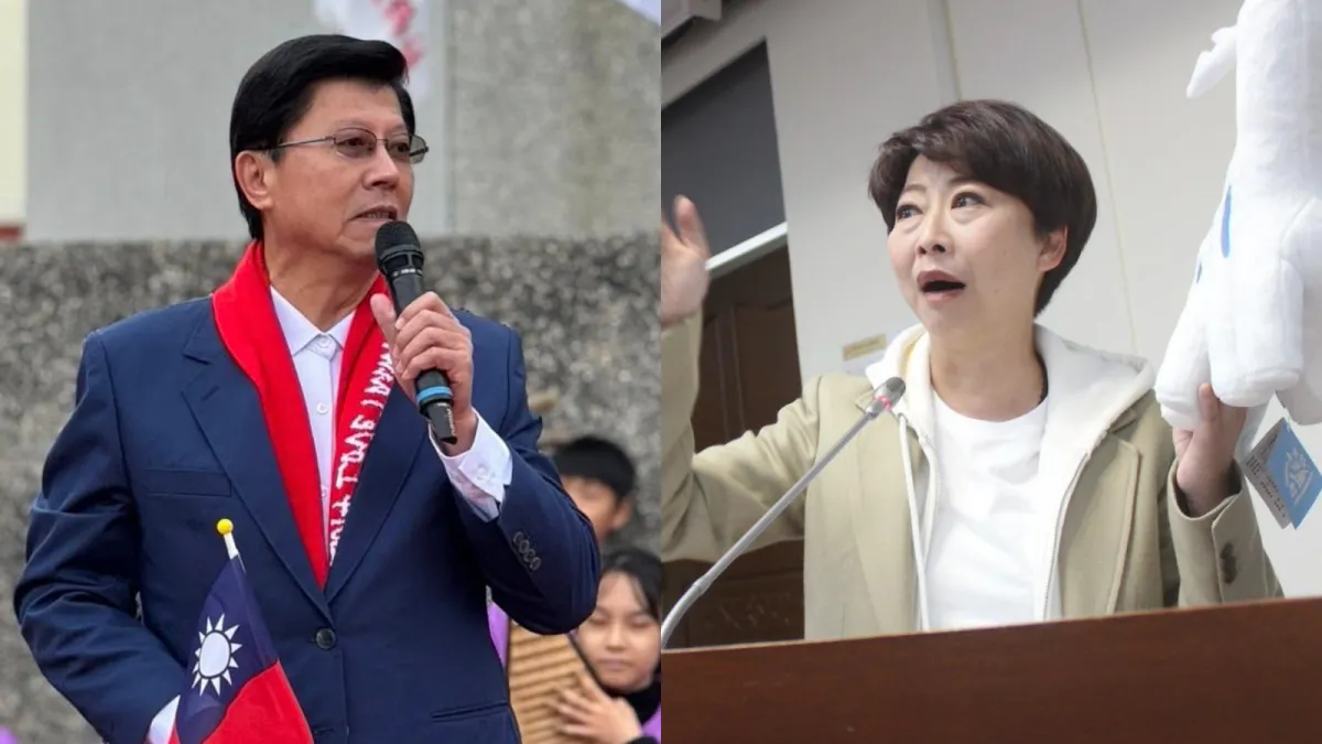 新台灣國策智庫最新台南市長民調,民進黨參選人陳亭妃以59.4%支持度大幅領先,當選看好度也高達70.5%。(翻攝粉專)