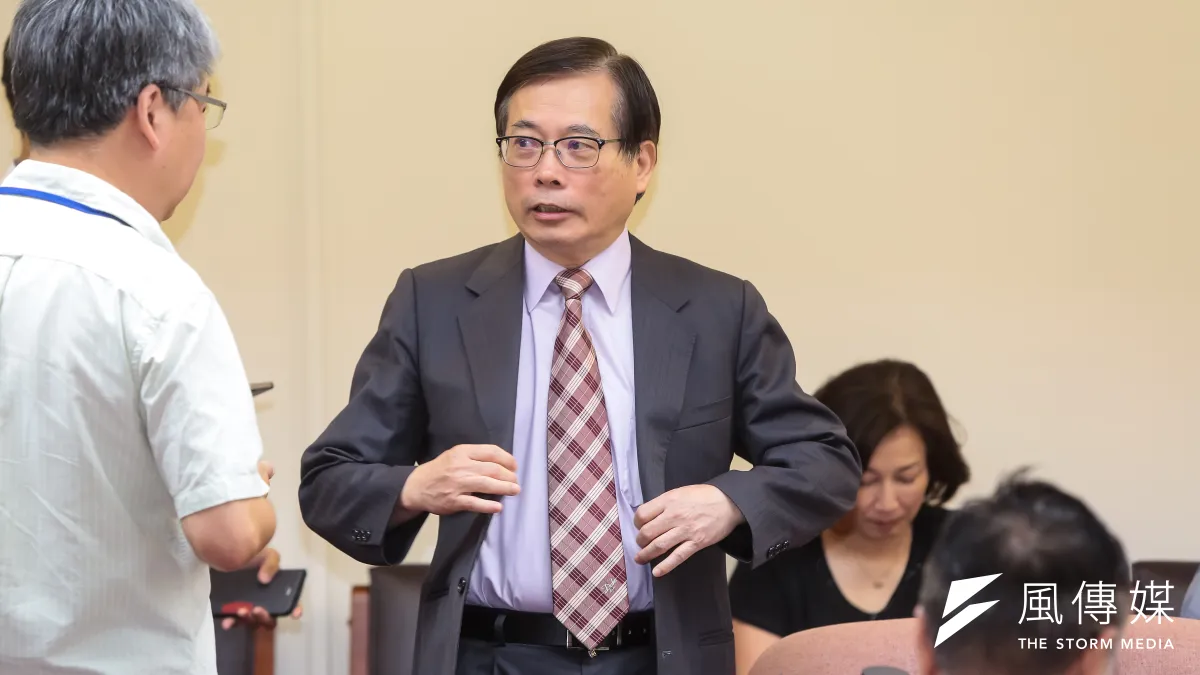 勞動部長郭芳煜22日於立院備詢。(顏麟宇攝)