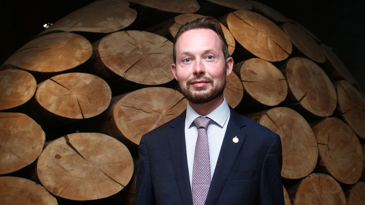 加拿大眾議員、《加台關係框架法》提案人古柏(Michael Cooper)。(蔡親傑攝) 加拿大眾議員、《加台關係框架法》提案人古柏(Michael Cooper)。(蔡親傑攝)