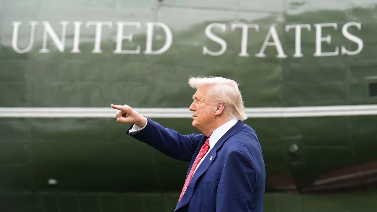 美國總統川普。(美聯社) 美國總統川普。(美聯社)