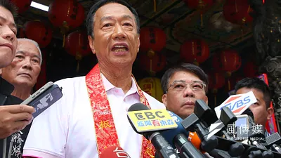 隨著獨立參選總統的連署登記日期逼近,郭台銘造勢動作開始加溫,但仍未鬆口參選動向。(資料照,顏麟宇攝)