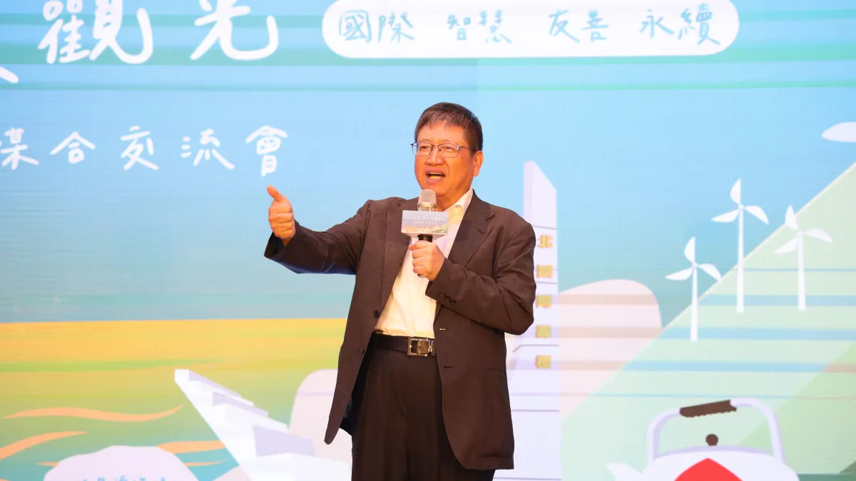 新竹縣縣長楊文科(見圖)兼任新竹瓦斯公司董事長一職。(圖/新竹縣政府提供)