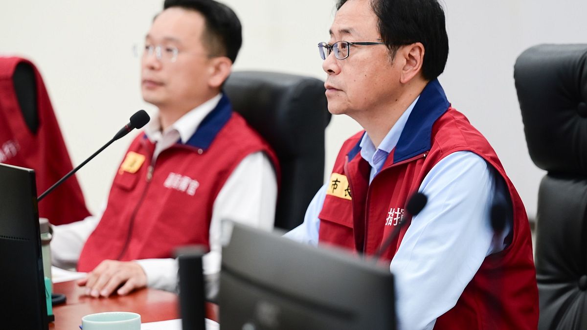 桃園市長張善政出席「0403地震災害應變中心」第二次工作會議。(圖/桃園市政府提供) 桃園市長張善政出席「0403地震災害應變中心」第二次工作會議。(圖/桃園市政府提供)