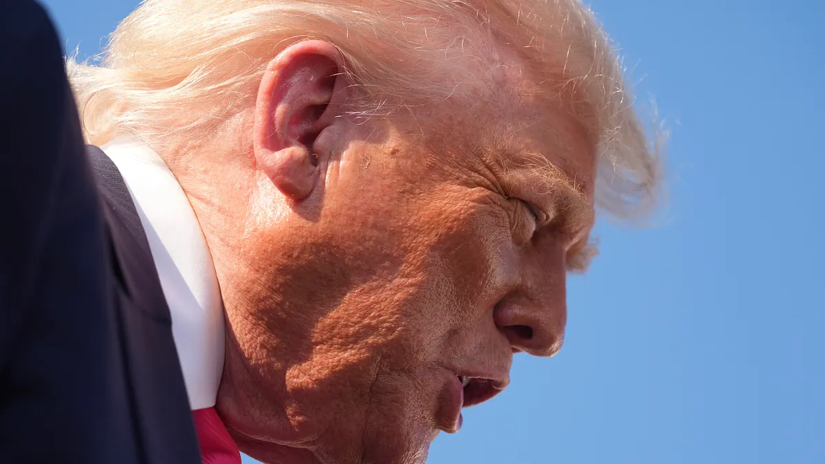 美國總統川普。(美聯社)