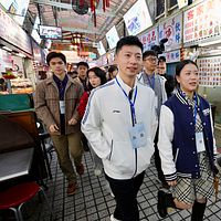 馬英九財団がオリンピック卓球金メダリストの馬龍選手(前列左)ら中国7大学の交流団を台湾に招いて視察を行ったが、その過程で様々な混乱が生じた。(写真提供:馬英九事務所) 馬英九財団がオリンピック卓球金メダリストの馬龍選手(前列左)ら中国7大学の交流団を台湾に招いて視察を行ったが、その過程で様々な混乱が生じた。(写真提供:馬英九事務所)