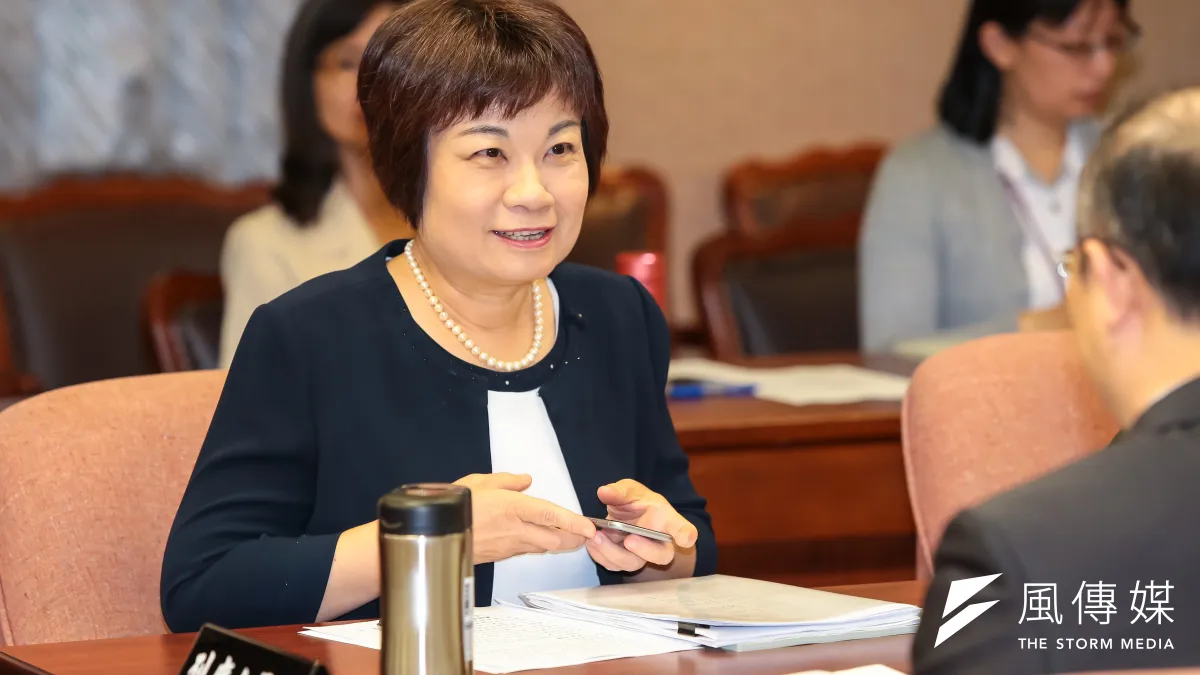 向來有潔癖的行政院秘書長陳美伶被扯入情蒐民進黨立委林岱樺案,讓政院高層相當不忍。(顏麟宇攝)